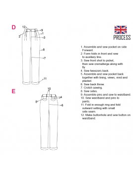 PANTALON CLASICO MUJER 2001