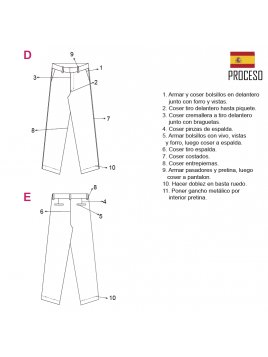 PANTALON INFANTIL ESCOLAR 1901