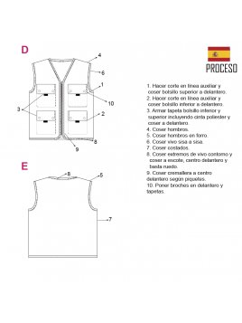 CHAQUETA CHALECO HOMBRE 2004