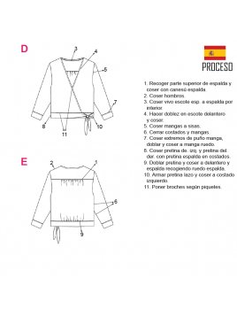 BLUSA CRUZADA MUJER 2003