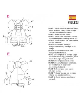 ELEFANTE DE TRAPO MAN 2001