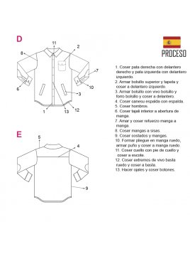 CAMISA BOLSILLOS HOMBRE 2001