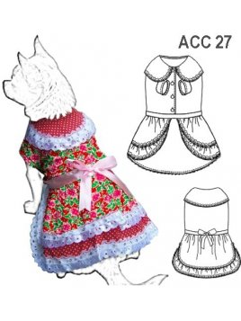 VESTIDO HUASA MASCOTA ACC 0927