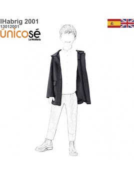 ABRIGO CHAQUETA NIÑO 2001