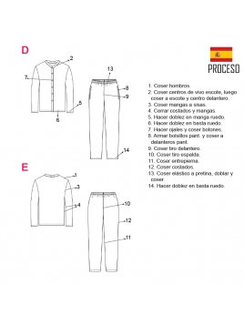 PIJAMA 2 PIEZAS HOMBRE 2001