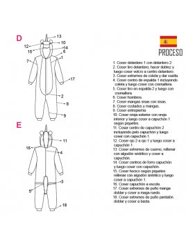 PIJAMA ENTERITO UNICORNIO MUJER 2002