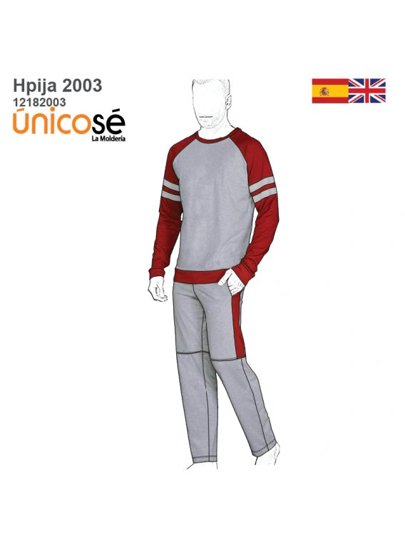 PIJAMA 2 PIEZAS HOMBRE 2003