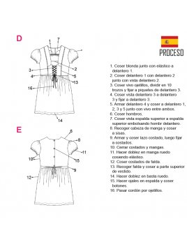 VESTIDO SUIZO NIÑA 2002