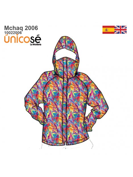 CHAQUETA CON TAPABOCA MUJER 2006