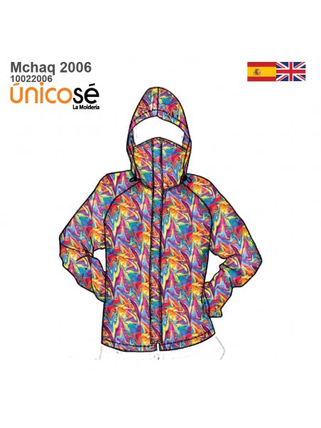 CHAQUETA CON TAPABOCA MUJER 2006