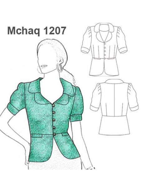 CHAQUETA MANGA CORTA