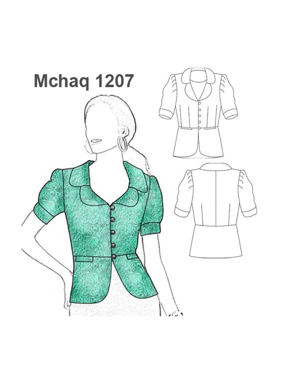 CHAQUETA MANGA CORTA