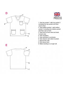 CAMISA MEDICO UNISEX  RT 2009