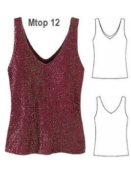 TOP BASICO FIESTA MUJER.