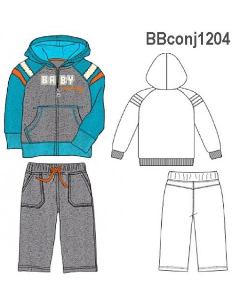 BUZO RAGLAN BEBE