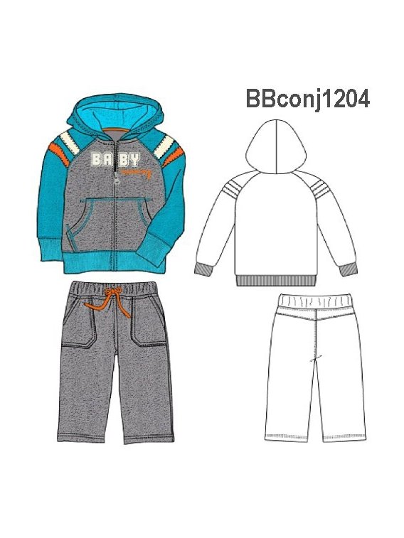 BUZO RAGLAN BEBE