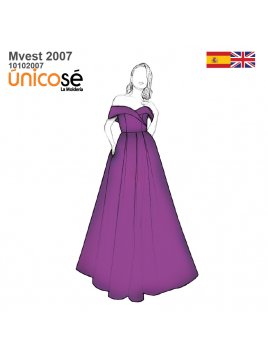 VESTIDO LARGO MUJER 2007