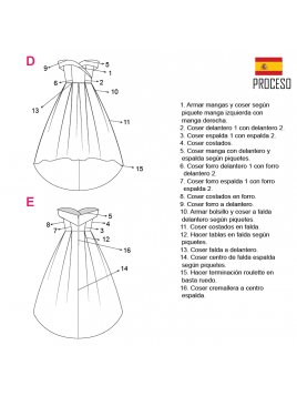 VESTIDO LARGO MUJER 2007