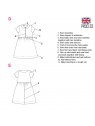 VESTIDO CUELLO BEBE NIÑA 2003