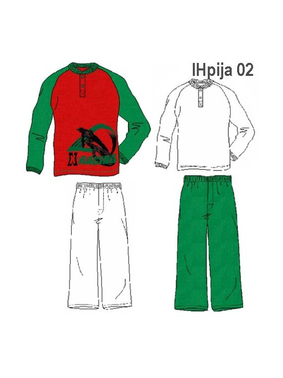 PIJAMA 2 PIEZAS NIÑO 0902