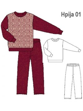 PIJAMA 2 PIEZAS HOMBRE 0901