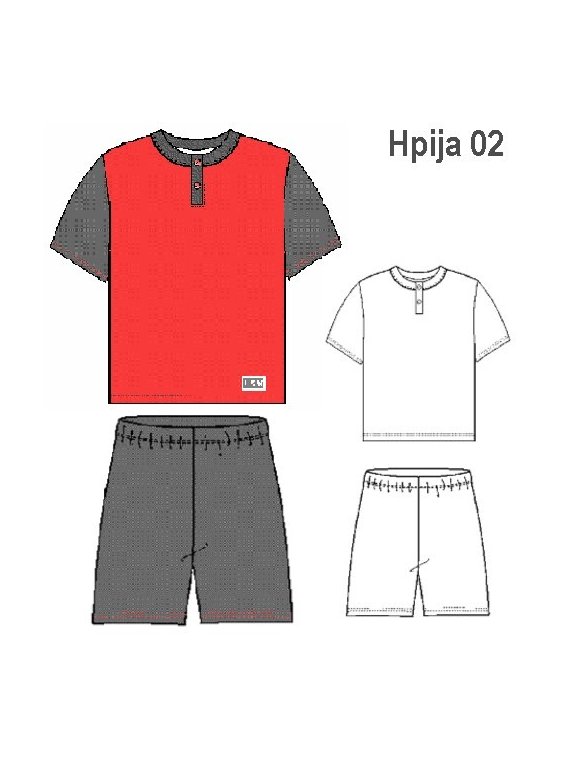PIJAMA 2 PIEZAS HOMBRE 0902