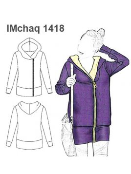 CHAQUETA NIÑA SPORT LARGA