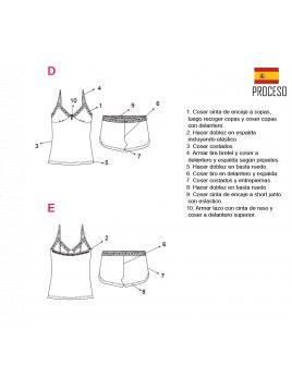 PIJAMA 2 PIEZAS MUJER 2007