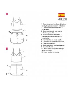 PIJAMA 2 PIEZAS MUJER 2009