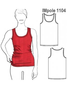 CAMISETA RIB (TELA PUÑO) NIÑAA CON VIVO D