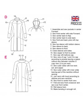 CHAQUETA COTONA TRABAJO RT 2016