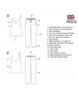 PIJAMA 2 PIEZAS MUJER 2010