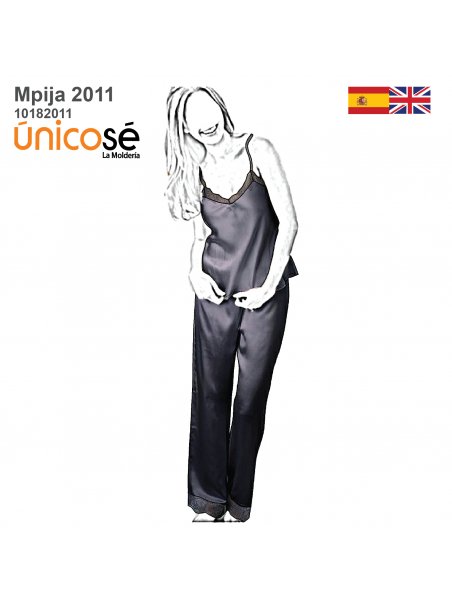 PIJAMA 2 PIEZAS MUJER 2011