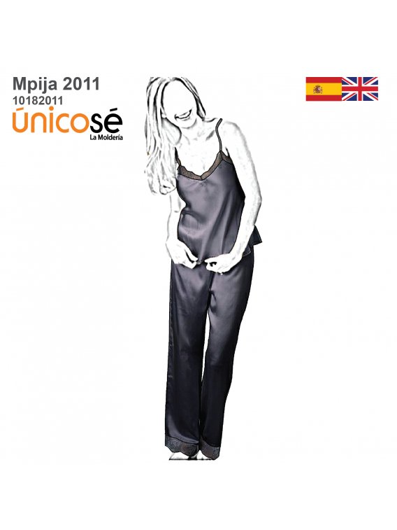 PIJAMA 2 PIEZAS MUJER 2011