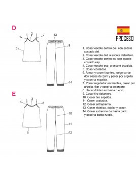 PIJAMA 2 PIEZAS MUJER 2011