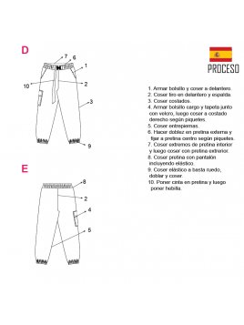 PANTALON CARGO MUJER 2004