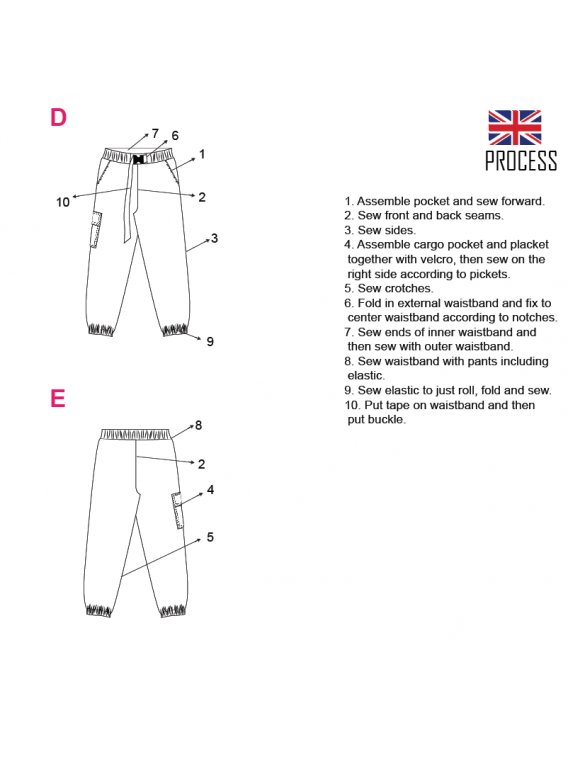 PANTALON CARGO MUJER 2004