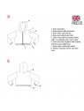 CHAQUETA CROP TOP MUJER