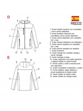 CHAQUETA SPORT POLERON HOMBRE