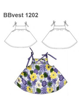 VESTIDO AMARRAS BEBE