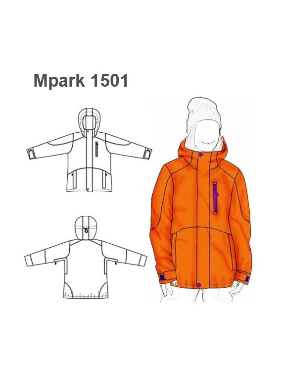 MOLDES PARKA MUJER