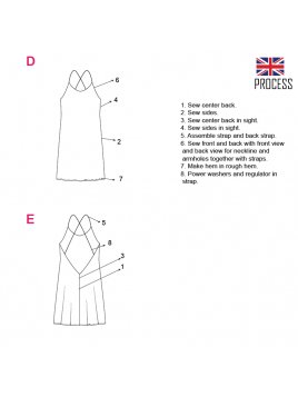 VESTIDO LARGO MUJER 2011