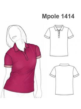 POLERA BASICA MUJER 1414