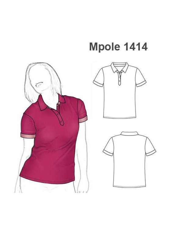 POLERA BASICA MUJER 1414