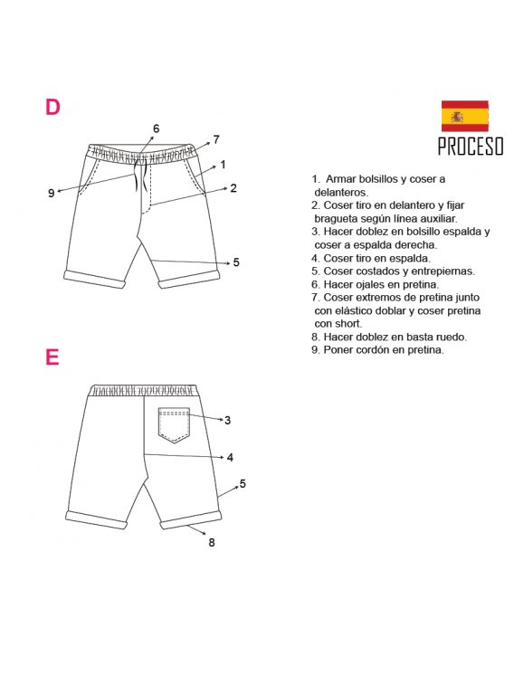 SHORT BASICO NIÑO 2001