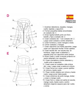 PARKA ASIMETRICA NIÑA 2001