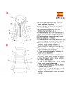 PARKA ASIMETRICA NIÑA 2001