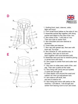 PARKA ASIMETRICA NIÑA 2001
