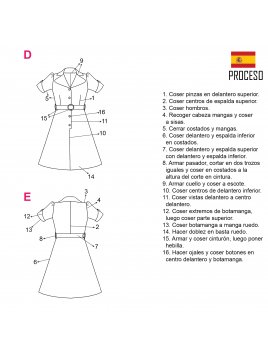 VESTIDO EVASE MUJER 2012