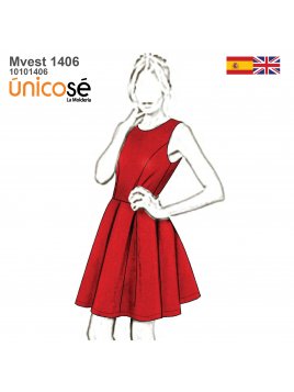 VESTIDO TABLAS MUJER